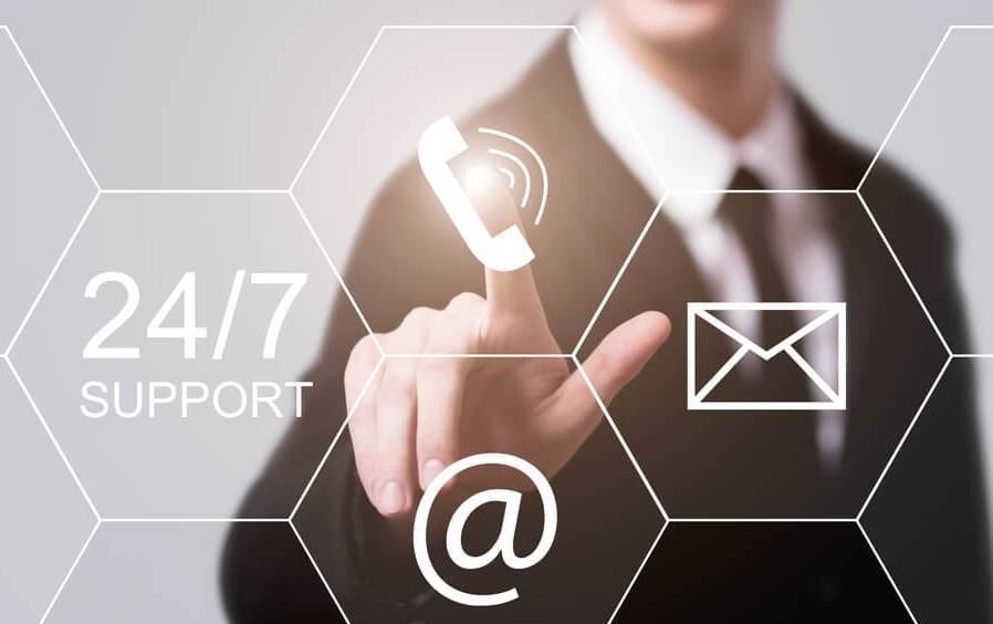 Customer support 24/7